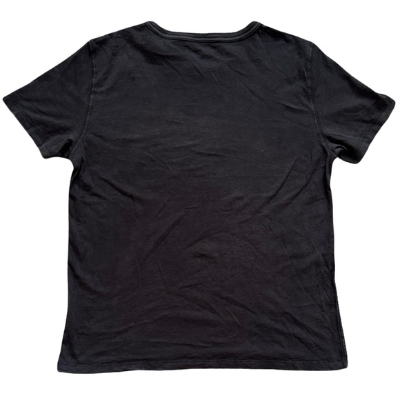 NWT Aerie “Ghosting You” Graphic Tee – Washed Black, Size M - Picture 8 of 10